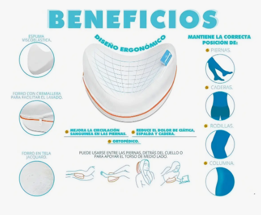 ALMOHADA PARA PIERNAS