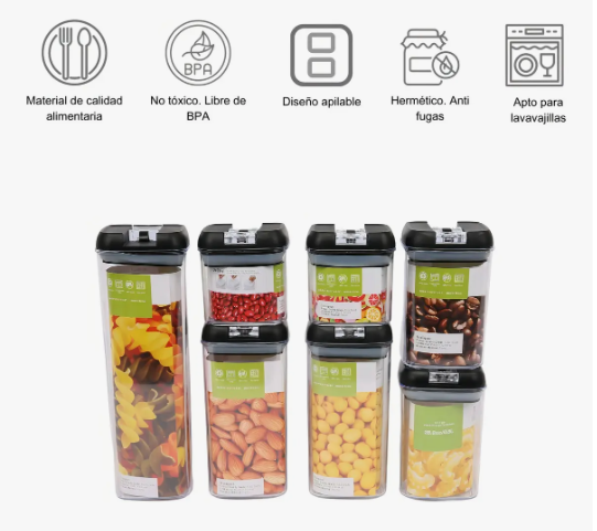 SET HERMÉTICOS PARA ALIMENTOS