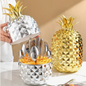 JUEGO DE CUBIERTOS EN FORMA DE PIÑA