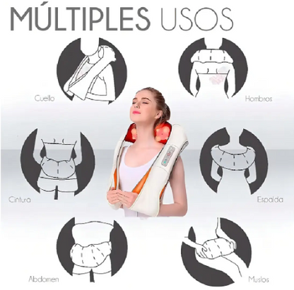 MASAJEADOR MULTIFUNCIONAL INFRARROJO