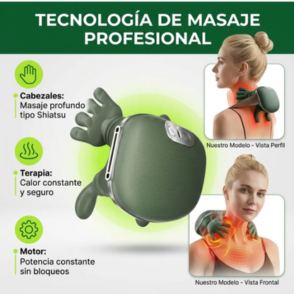 MASAJEADOR DE CUELLO TIPO TORTUGA