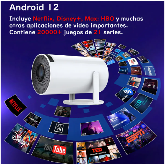 PROYECTOR HY300 SMART 4K